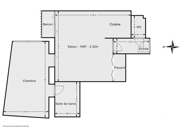 Appartement F2 &agrave; vendre - 2 pi&egrave;ces - 37,22 m2 - Paris - 75011 - ILE-DE-FRANCE