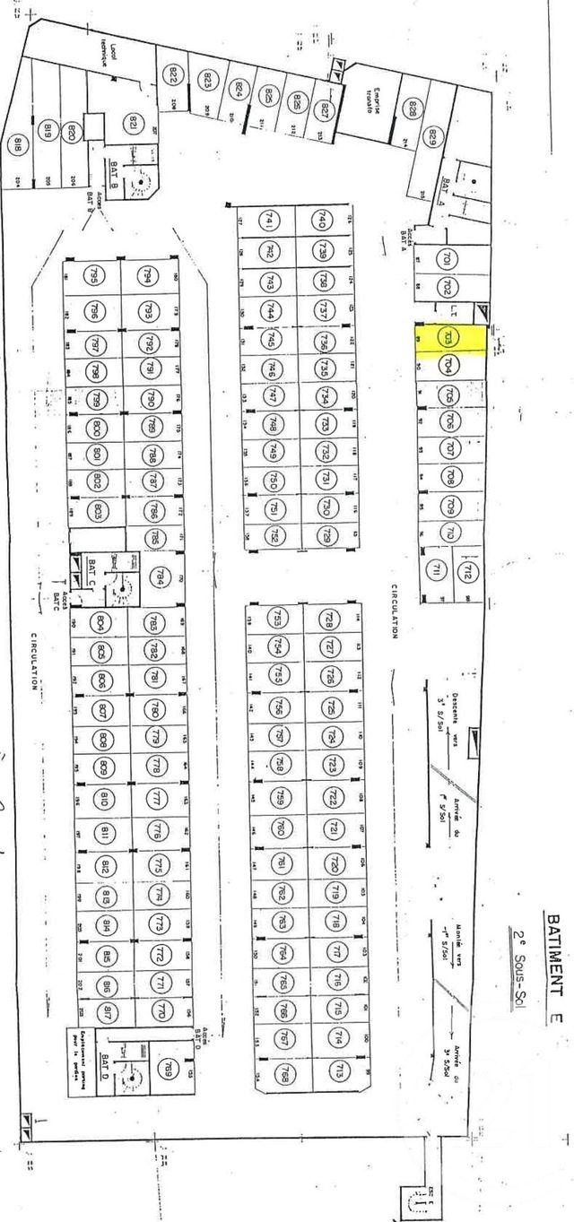 Parking &agrave; vendre - 10 m2 - Paris - 75011 - ILE-DE-FRANCE