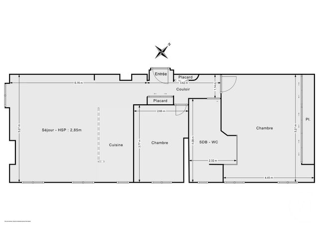 Appartement F3 à vendre - 3 pièces - 74,63 m2 - Paris - 75011 - ILE-DE-FRANCE