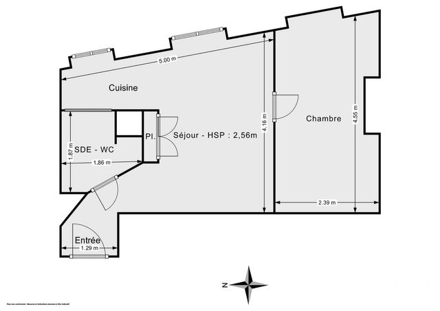 Appartement &agrave; vendre - 2 pi&egrave;ces - 29 m2 - Paris - 75011 - ILE-DE-FRANCE
