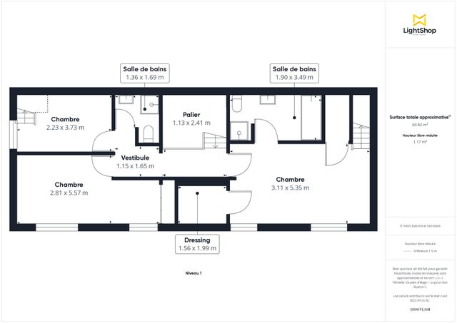 Appartement à vendre - 5 pièces - 131 m2 - Paris - 75012 - ILE-DE-FRANCE