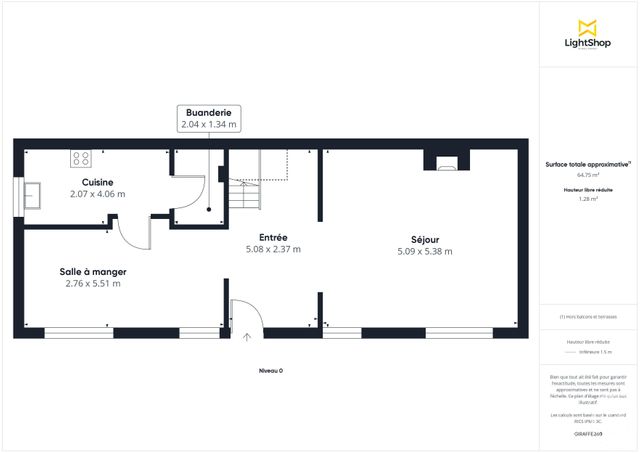 Appartement à vendre - 5 pièces - 131 m2 - Paris - 75012 - ILE-DE-FRANCE