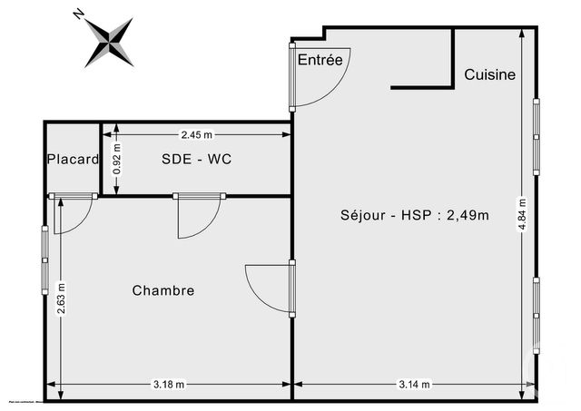 Appartement F2 &agrave; vendre - 2 pi&egrave;ces - 26,41 m2 - Paris - 75012 - ILE-DE-FRANCE