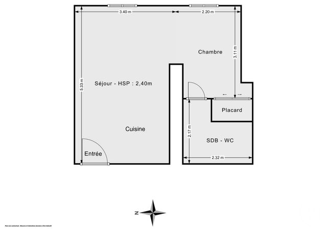Appartement Studio &agrave; vendre - 1 pi&egrave;ce - 30 m2 - Paris - 75011 - ILE-DE-FRANCE