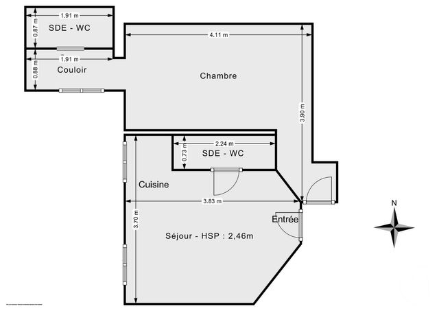 Appartement F2 à vendre - 2 pièces - 27,49 m2 - Paris - 75012 - ILE-DE-FRANCE