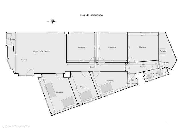 Appartement Local &agrave; vendre - 7 pi&egrave;ces - 120 m2 - Paris - 75010 - ILE-DE-FRANCE